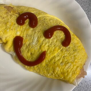 簡単！炊飯器でオムライス